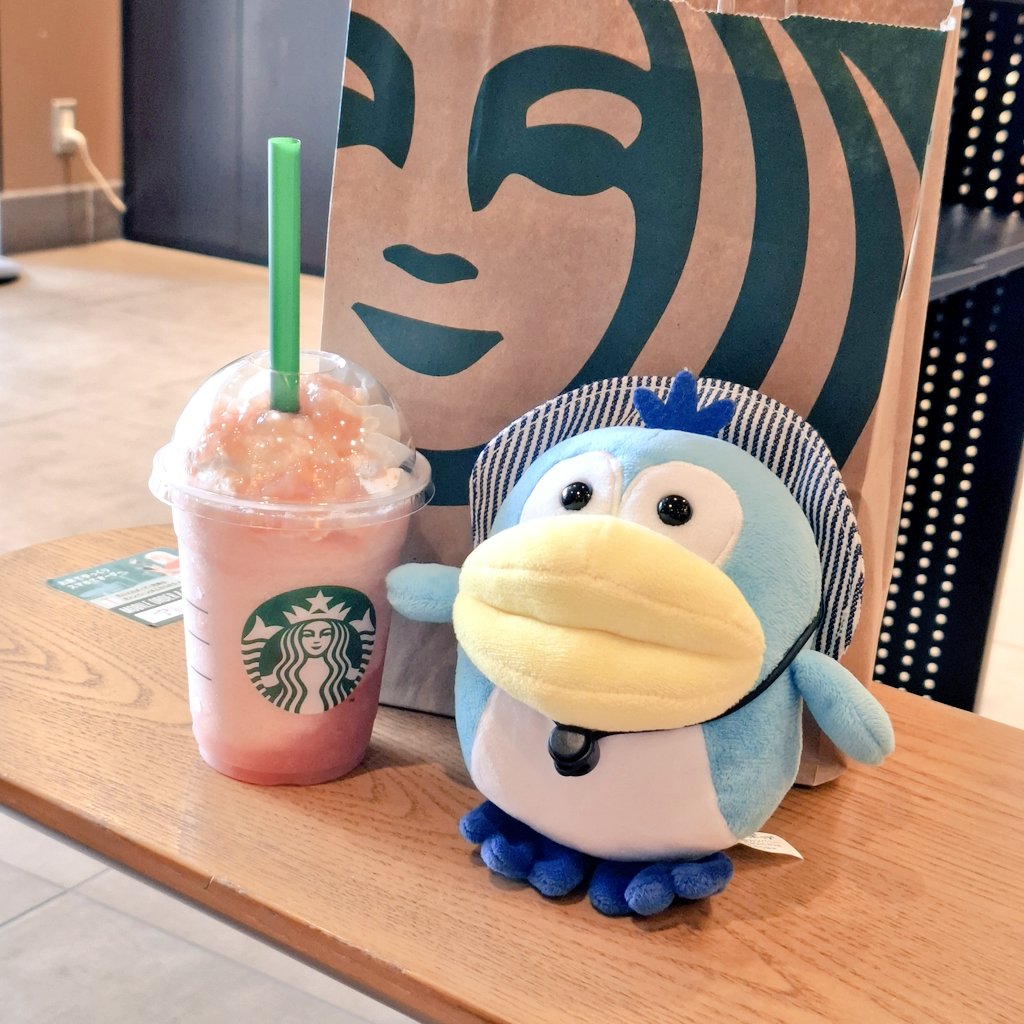 えれのあ@ぬい活 (@eleanor_plushie) on Twitter photo 上野をお散歩して休憩~𖠚ᐝ🐧🧢 上野をお散歩して休憩~𖠚ᐝ🐧🧢