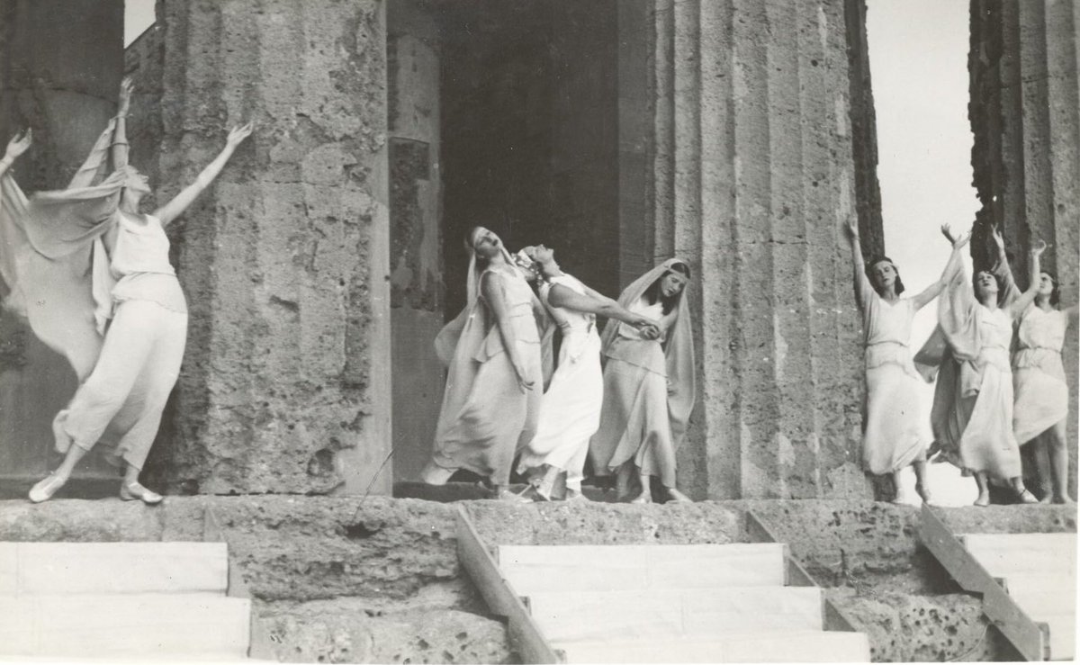 The sacrifice of Iphigenia, Agrigento, 1955