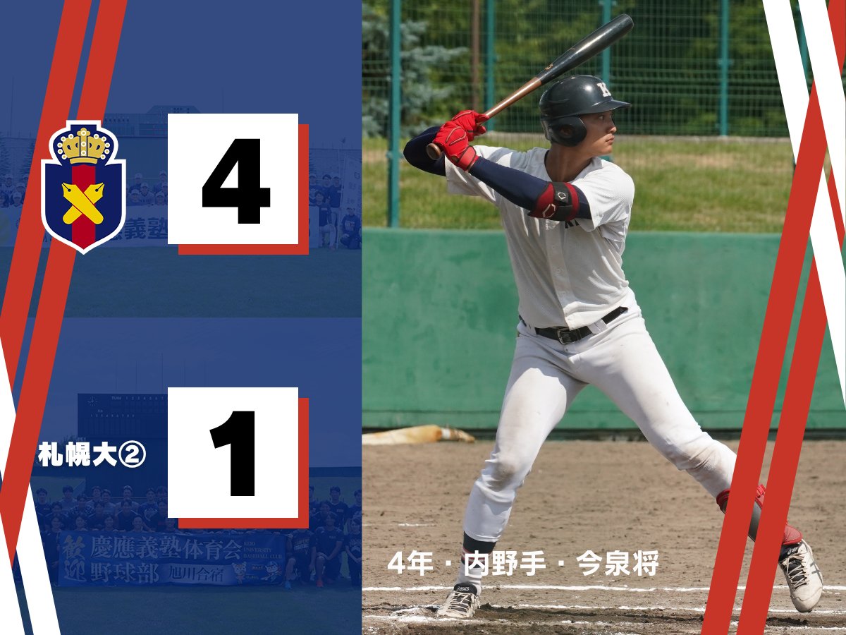 札幌大学野球部 オープン戦ユニフォーム 札幌6大学野球29日開幕 春3
