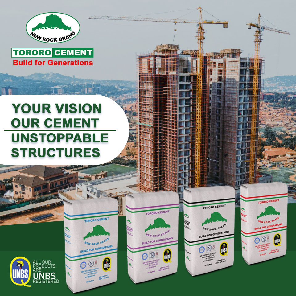 TororoCement's tweet image. Dream big, build bigger! 🏗️✨
Your vision deserves a foundation that’s as strong as your ambition. With our premium cement, every project becomes an unstoppable structure—built to last, built to inspire.
Your Vision. Our Cement. Unstoppable Structures.
#Buildforgenerations