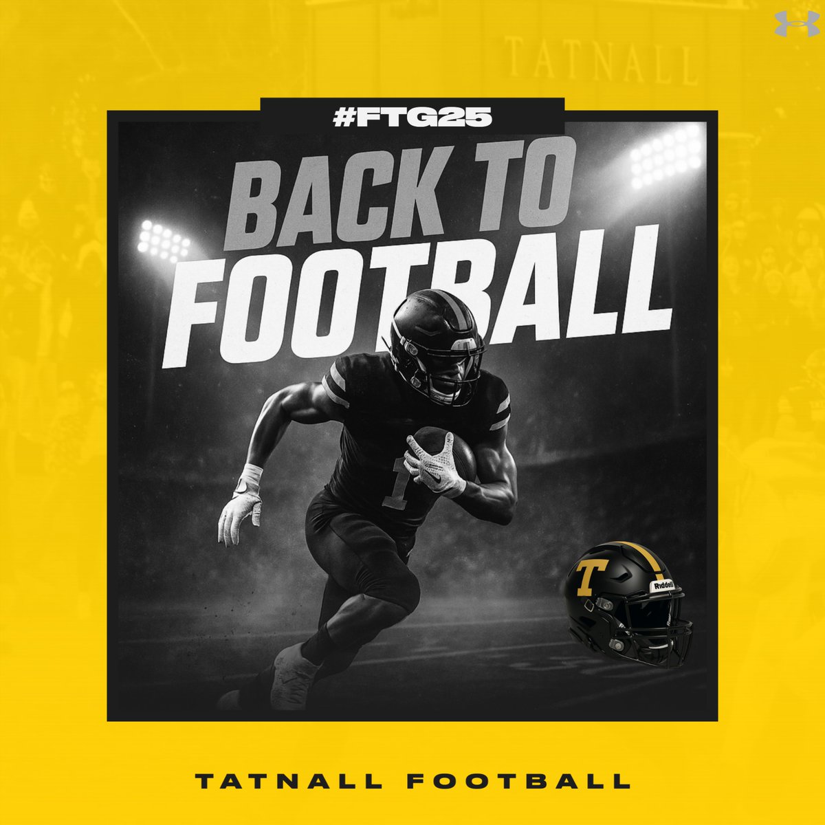 tatnallfootball's tweet photo. Tatnall Football is Back! 

The Hornets return to the field today — 

Good luck to all of our fall sports teams kicking off their seasons today.

#BackToFootball #Tatnallathletics #ftg25 #delhsfootball https://t.co/5WrnAyqfDJ