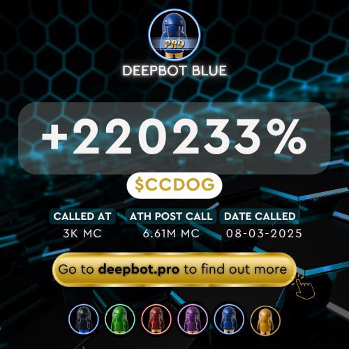 This is absolutely insane ALERT from DeepBot Blue through <a href="/DeepWhalesAI/">DeepBot (NOT MAIN ACCOUNT)</a> 🚨

This is by no means the only one they’ve made just that this is a monster in play. 

$DeepAi #DeepBotBlue #DeepWhalesAI #BeLikeDale