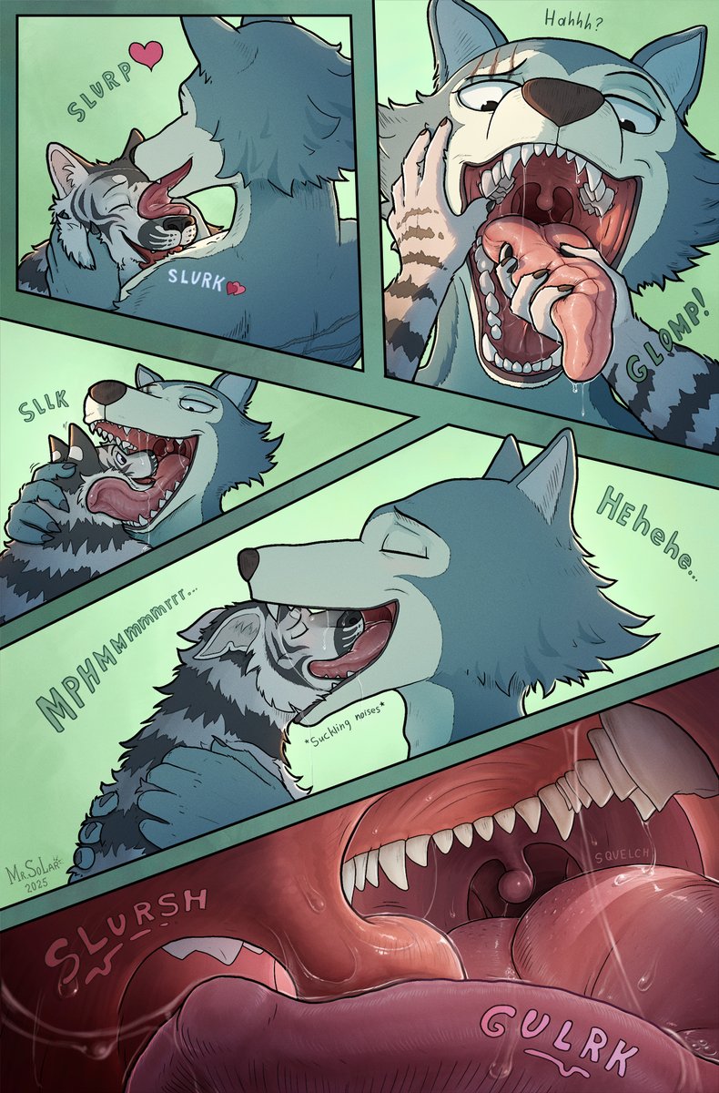 Legosi and Torakami №4 (Part 1)

New art for: Big-Bang-Baneko

You can find the previous 3 works on my furaffinity page: furaffinity.net/gallery/mr.sol…

#vore #comics #beastars #legoshi