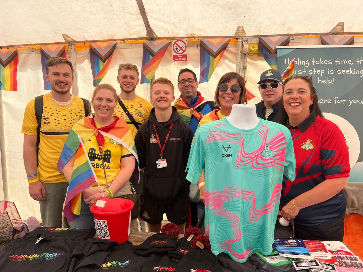 ClubDFoundation's tweet photo. We had such a fantastic day at Doncaster Pride on Saturday!

It was great to meet everyone who popped along to see us! 

Thanks for having us there!

Want to find out more about the work we do in the local community? Make sure to follow our social media accounts! ❤️

🌈 https://t.co/xhsm00VHu9