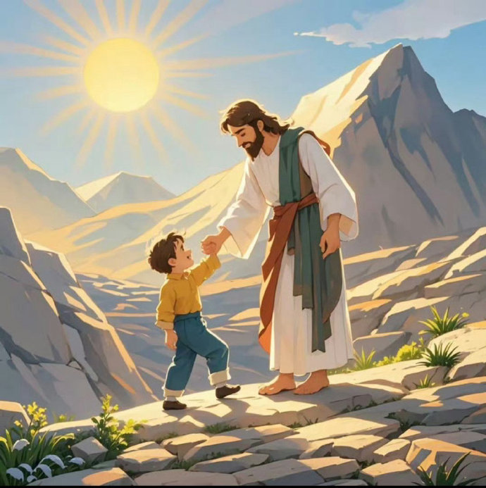 贵人扶持，从此步步高升。