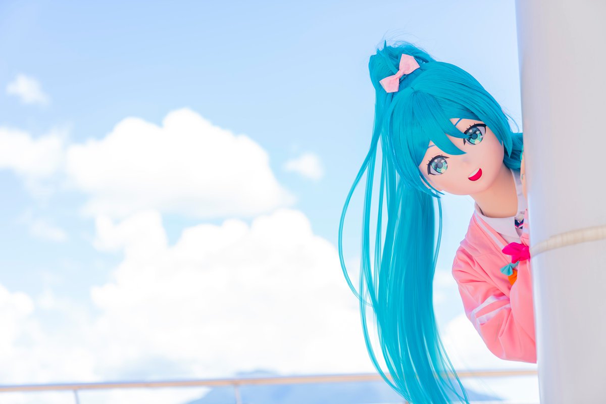 yukine_hkkig's tweet photo. 這個夏天你去了哪裏玩呢?
📷:@vfomax
#着ぐるみ #kigurumi #初音ミク #初音ミクkig #hatsunemiku #hkkiger #kiger #vocaloid #はつねミク #ボーカロイド #リボンガールミクさん #蝴蝶結少女 #futuretone #projectdivaarcade #ribbongirl https://t.co/9TsefICak5