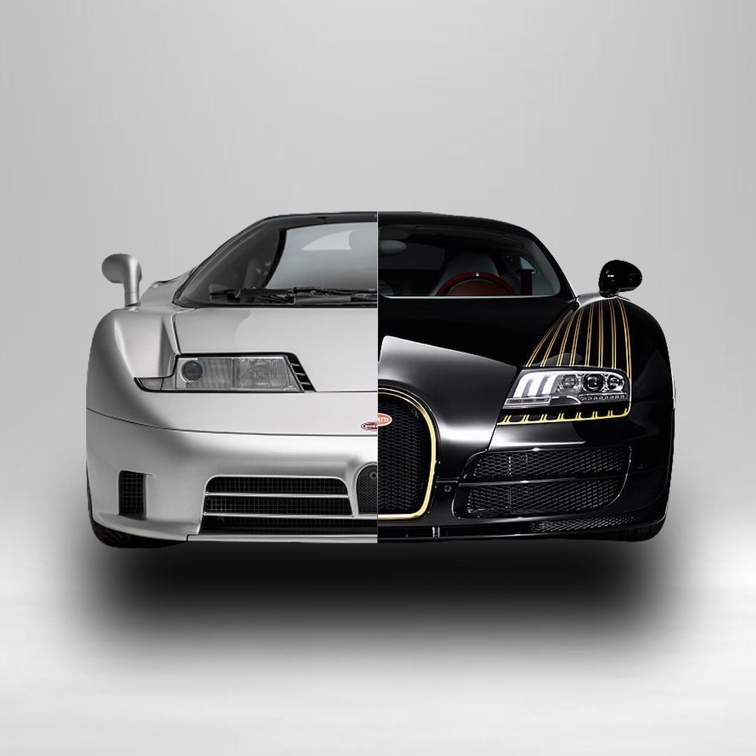 AutoLazeta's tweet photo. Dal 1909 Bugatti è icona di velocità e lusso: dalle Royale e Atlantic, alla EB110 di Artioli, fino alla Veyron oltre 400 km/h e alla Chiron da 1500 CV. 

Oggi la Tourbillon unisce tecnologia futuristica e fascino vintage. Innovare senza perdere le radici. 🚀
#Bugatti #Hypercar https://t.co/SvDXFo2gw4