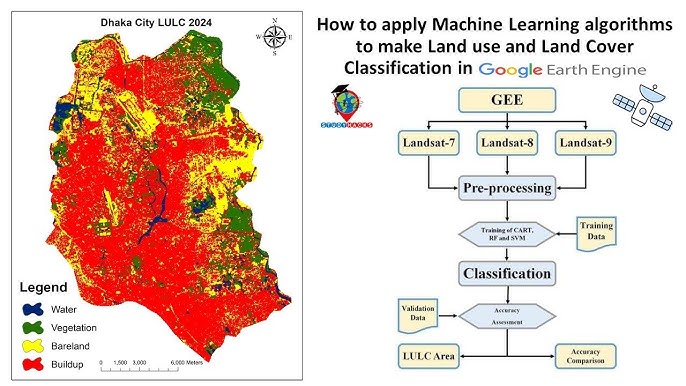 GISRSStudyHacks's tweet image. Tutorial about Land Use Land Cover Classification using Machine Learning || Google Earth Engine for LULC mapping
Tutorial Link: youtu.be/OdmD6kppBkQ?si…
#LandUseLandCover #LULCMapping #MachineLearning #GoogleEarthEngine #RemoteSensing #GISMapping #EarthObservation #Geospatial