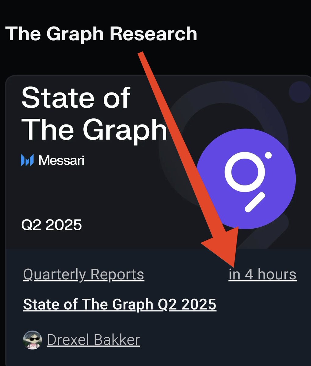 0xTheGraph's tweet image. Countdown 😉 Gm, The Graph Enthusiasts.  #TheGraph