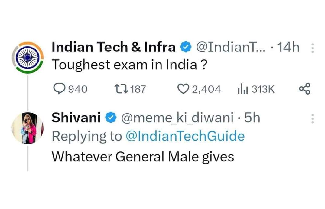 anonymousmodeee's tweet image. &quot;Toughest exam in India? Being a General candidate filling up an application and watching SC/ST/OBC seats multiply like exam stress. 
My answer key?
 &apos;404 Not Found.&apos; 😂
 #LifeInGeneral
 #OCProblems