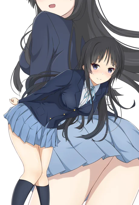 (秋)山の日 #けいおん #秋山澪