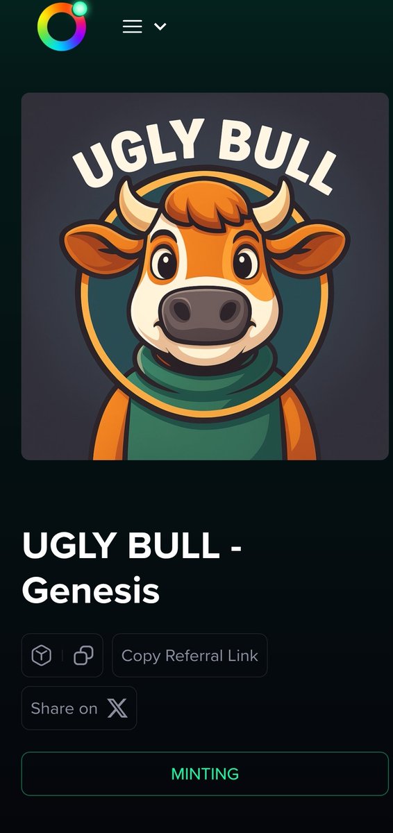 Gm $S 🫡

Mint your Ugly Bull now and get $AIBET airdrop + lifetime profit shares..

launchpad.paintswap.io/drops/31

For NFT holders