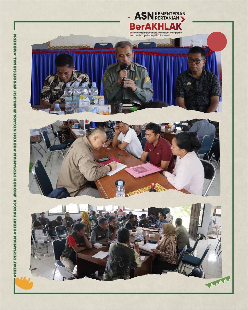 Balai Besar Pelatihan Pertanian Batangkaluku (BBPP) turut mendampingi Itjen Kementan Evaluasi Pemanfaatan Alsintan Brigade Pangan di Kab. Sidrap. 

Alsintan adalah ciri dari modernisasi pertanian, dan alsintan akan lebih dimudahkan, dan bisa 
dilakukan dengan cara efektif.