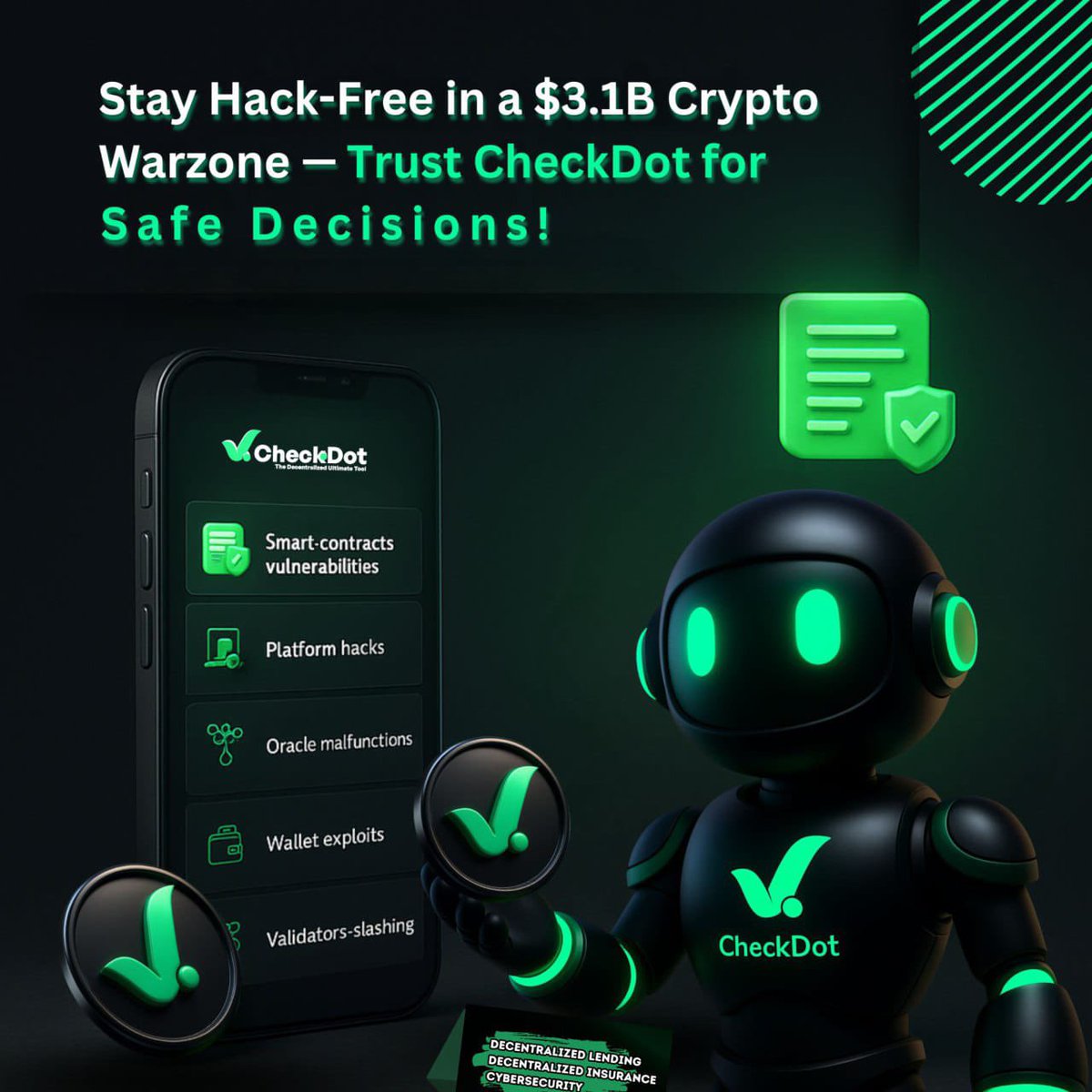 prym_eth's tweet image. North Korean hackers stole \$3.1B in crypto, $1.5B in 2024 &amp;amp; $1.6B in 2025.

Stop trusting blindly.

✅ Review projects &amp;amp; smart contracts
✅ Confirm before committing

Try @Checkdot_proto your hack-free shield.
👉 checkdot.io
#CryptoSecurity #CheckDot B