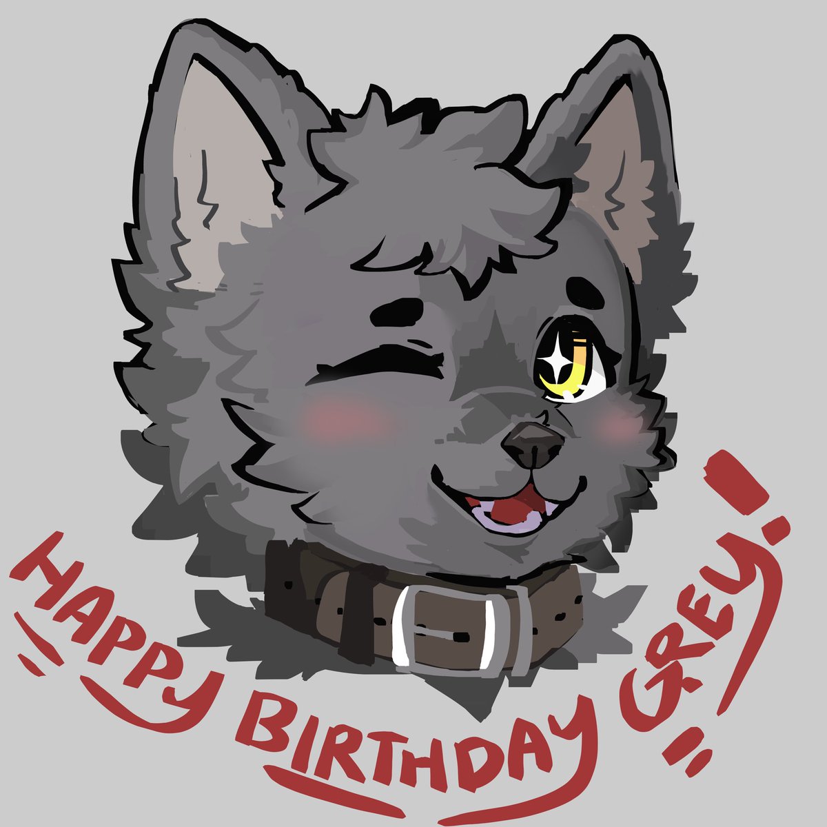 ItsGreyWolf's tweet photo. ew i'm 22 now but look at this sick art @TatsuoNamake did LIKE WTH IT SO CUTE AAAA https://t.co/J9FjOYF5T8