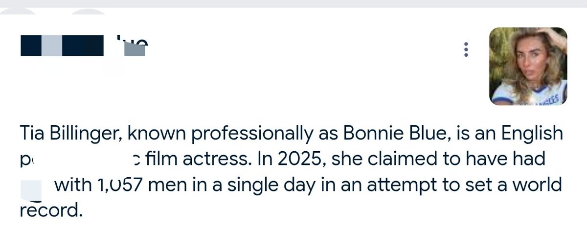 BabeLexiAngel's tweet photo. Bonnie Blue Did World Record  
Single  Day With 1057 Men https://t.co/1C6LTKdbZo