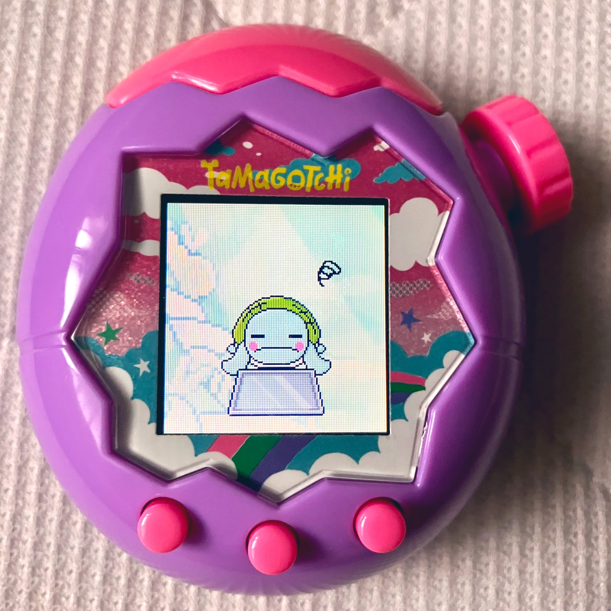 可愛すぎるたまごっち！デコケース❤︎絆創膏付き