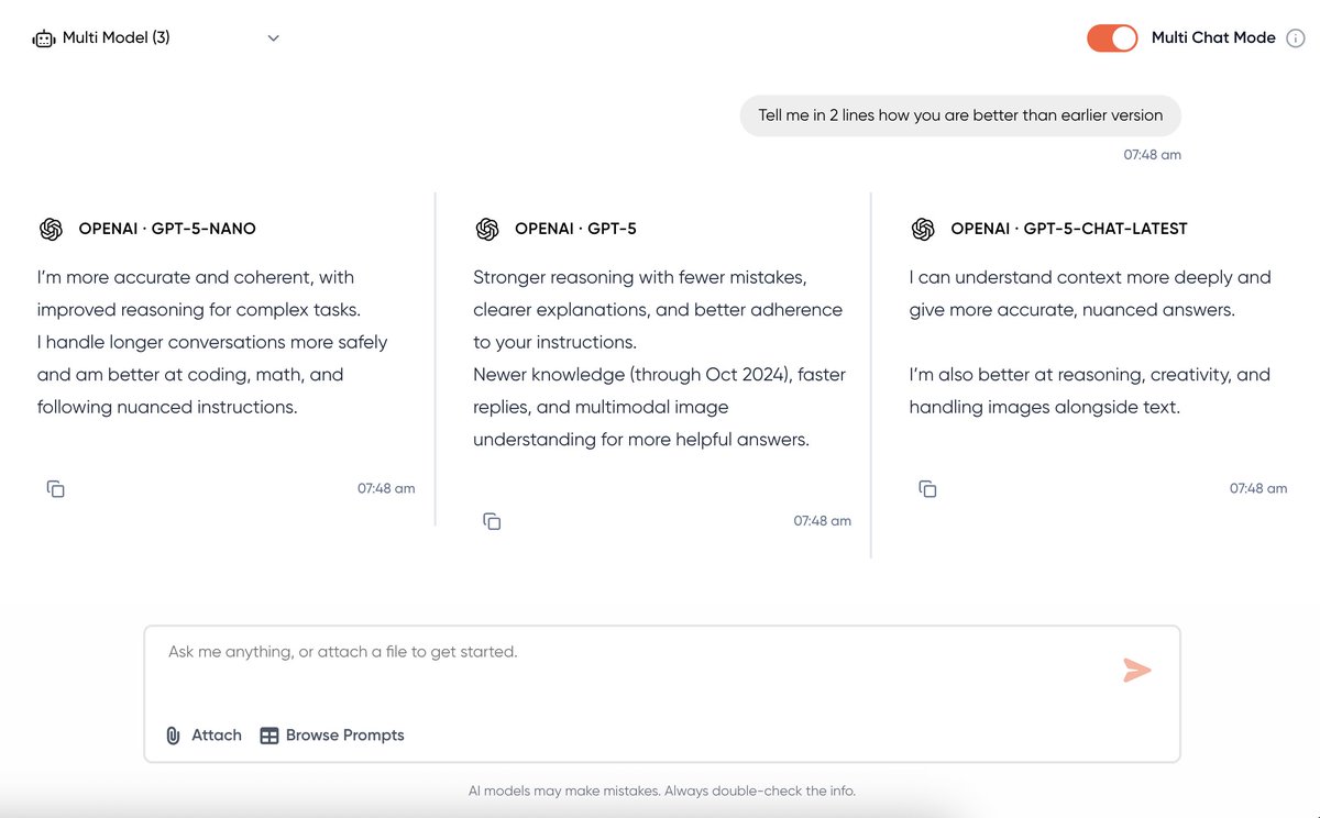 Now, you can access GPT 5 through Geekflare AI.
