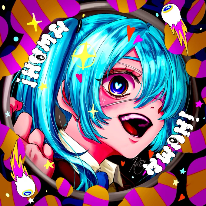 #モニタリング #描いてみた MWAH!