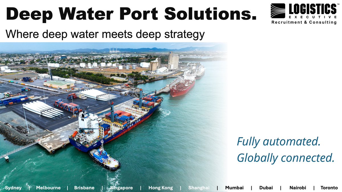 logsexec's tweet photo. Gladstone: The Future of Trade 🌊🚢   

Connect with us for #supplychain &amp; #logistics Executive Search, Recruitment, &amp; Consulting Services @ info@logisticsexecutive.com

#Trade #Innovation #innovation #technology #management #shipping https://t.co/56qwVrZoJo