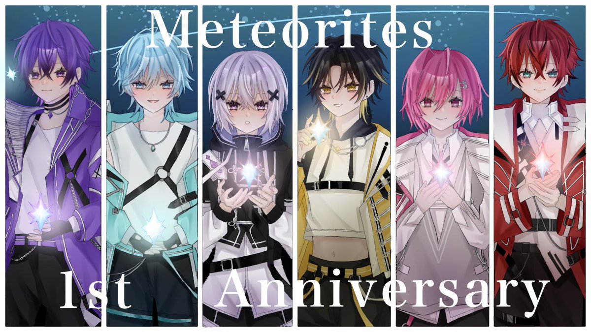 当日にお祝いできなくてごめんなさい
1周年おめでとうございます！
#めておら1周年 #めてのーと