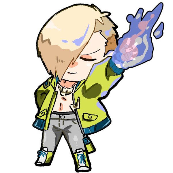 「ルーク ACT9マスター報酬(色分からん) エドくん outfit1 color」|九条カノンのイラスト