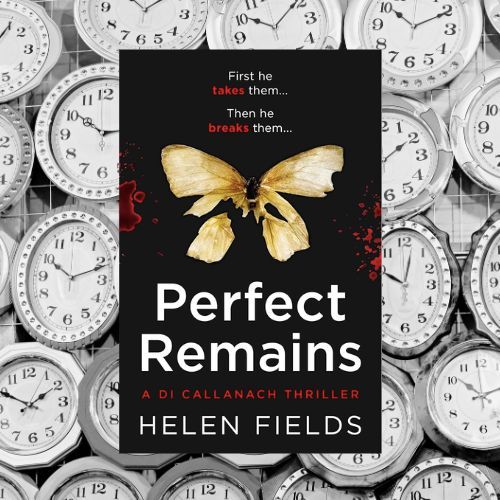 #BOTW: Perfect Remains (2016) by Helen Fields. D.I. Callanach races against the clock as the body of a woman is burnt and another one has been taken. But all is not as it seems in this thriller made especially intriguing by the dual POV of investigator and criminal.