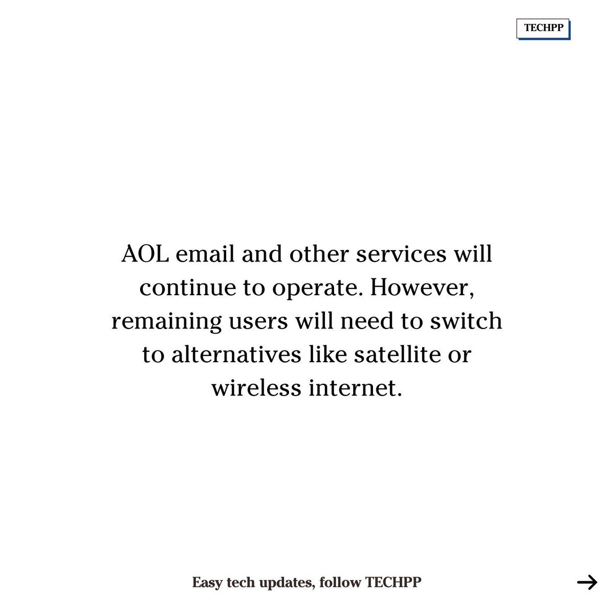 techpp's tweet image. AOL to shut down its dial-up internet after 34 years 

#AOL #DialUp #InternetHistory