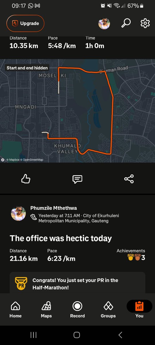 TwanakaNyambose's tweet photo. Monday not skipped.
#ForwardisForward #TrapnLos #FetchYourBody2025 #RunningWithTumiSole #IPaintedMyRun
🔥👌🌈♥️
#endometriosis https://t.co/jngXB7wRfg