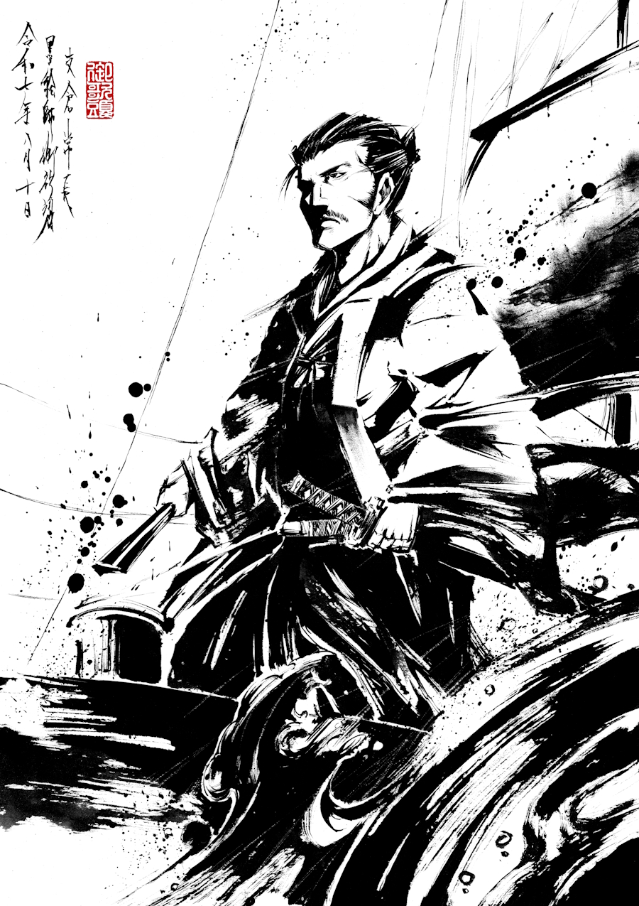 墨絵師 御歌頭【Sumi-E OKAZU】 (@sumieokazu) / X