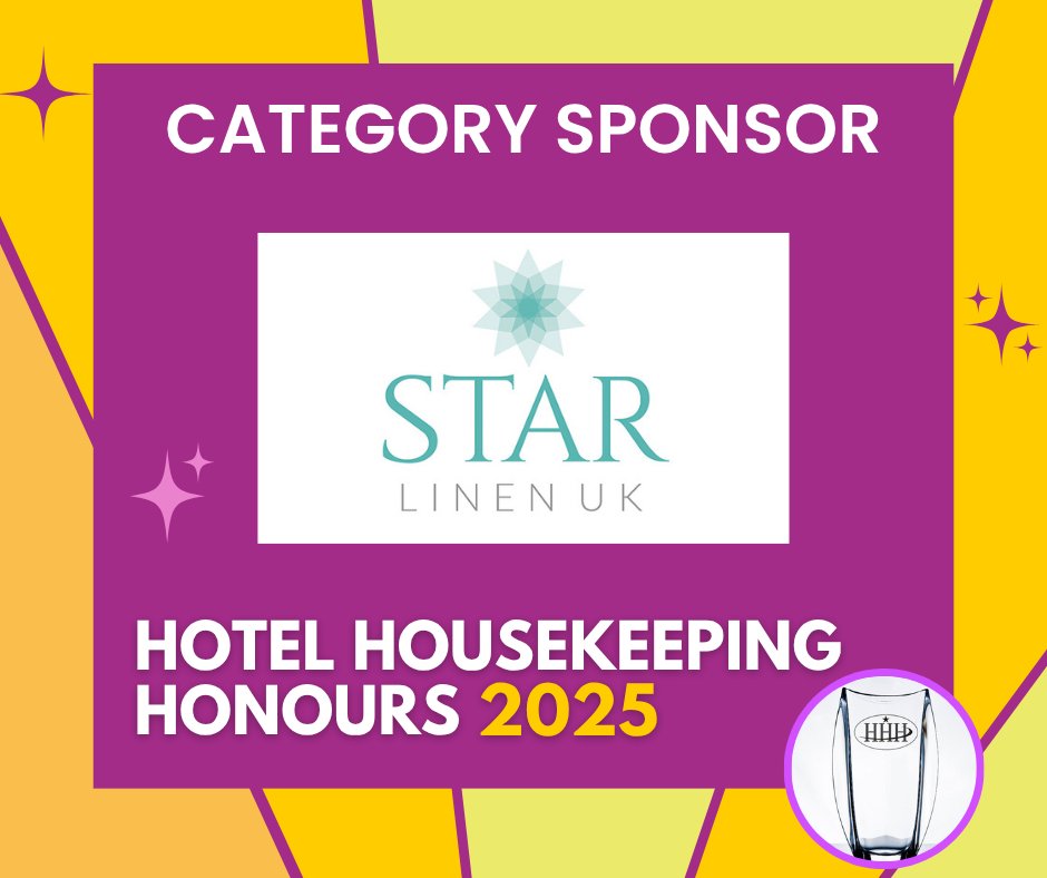 🙌 A big thank you to Star Linen as a category sponsor of the #HHHAwards2025! 💫

Events like this couldn't happen without the incredible sponsors. 🏆✨

Not got your ticket yet?
Book your place to celebrate with your peers:
🎫➡️ megevents.co.uk/hhh-awards/hhh…