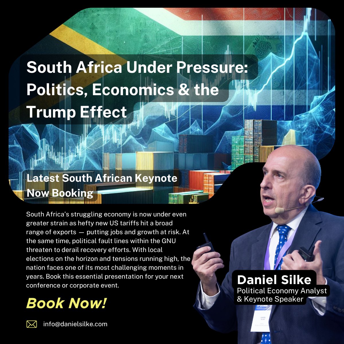New #SouthAfrica #political #economy #keynote now open for bookings!