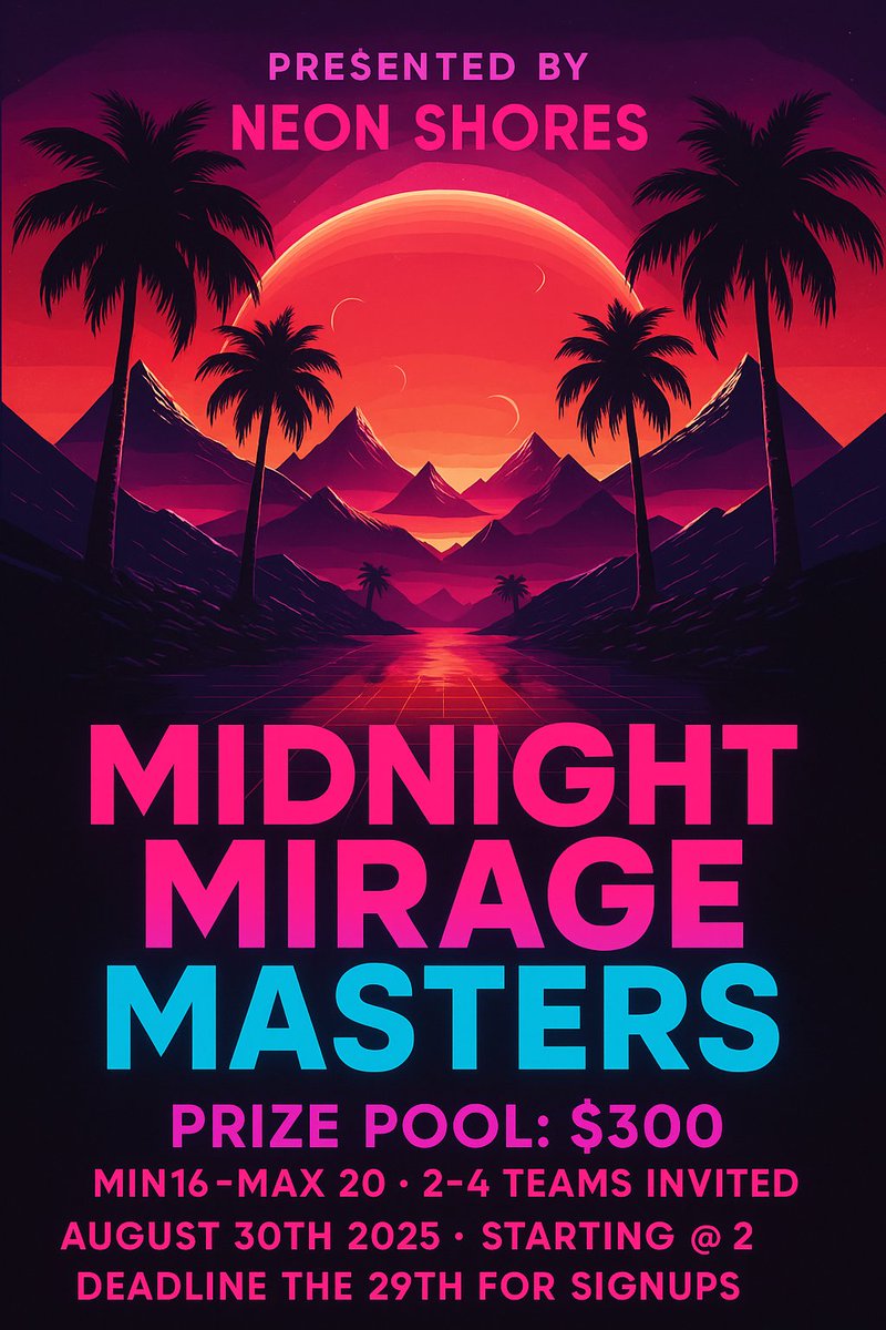 Neon Shores R6 League tweet media