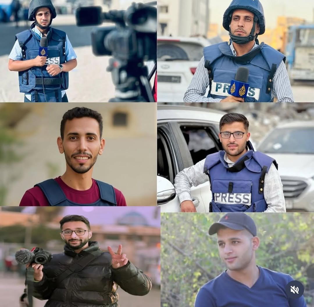 israil 6 gazeteciyi birden şehit etti..

- Sesimizi asla kısmayacaksınız, Gazze'nin sesi yükselmeye devam edecektir.