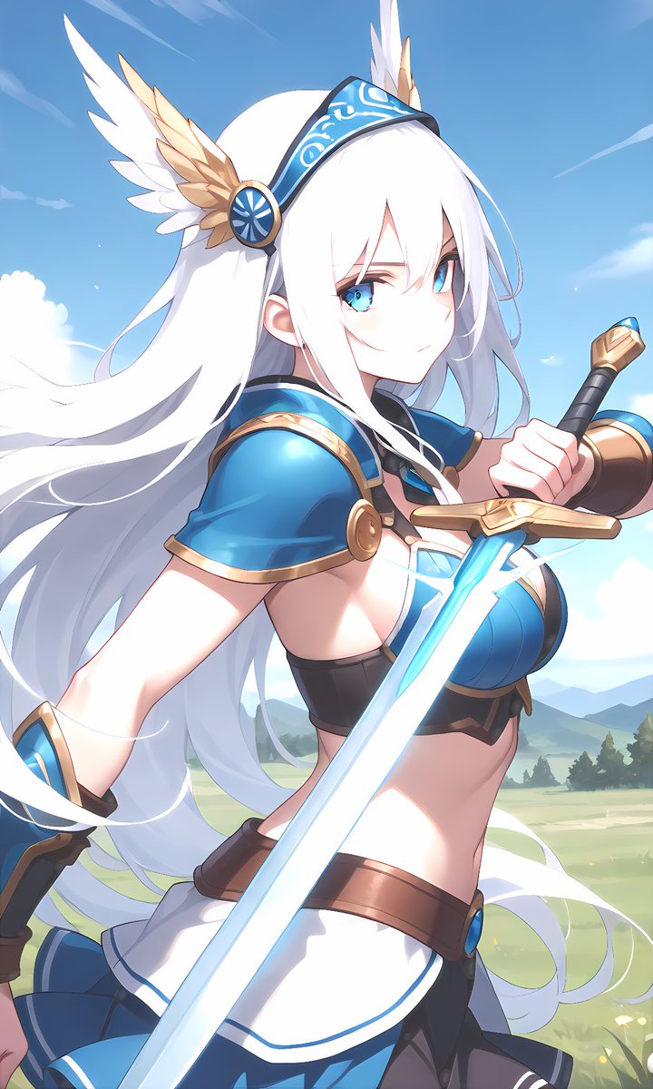 Inner_Garden_'s tweet image. ひと大刀の余裕

「この大刀一振りなら、片手で十分だ。ドラゴンのクビ１つ落とすくらい、我には容易いことだ。」
#OneBlow #GreatSword #AIイラスト #AIart #PixAI