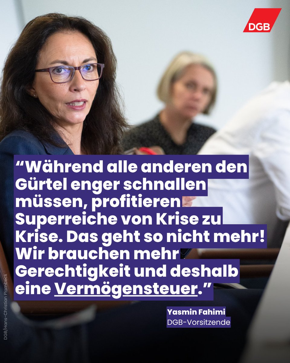 3.900 Personen verfügen über fast ein Drittel des gesamten Vermögens in Deutschland. Wir brauchen endlich eine Steuerreform, die Superreiche stärker in die Verantwortung nimmt und für mehr Gerechtigkeit sorgt! Das war auch ein Thema während der Sommertour unserer Vorsitzenden