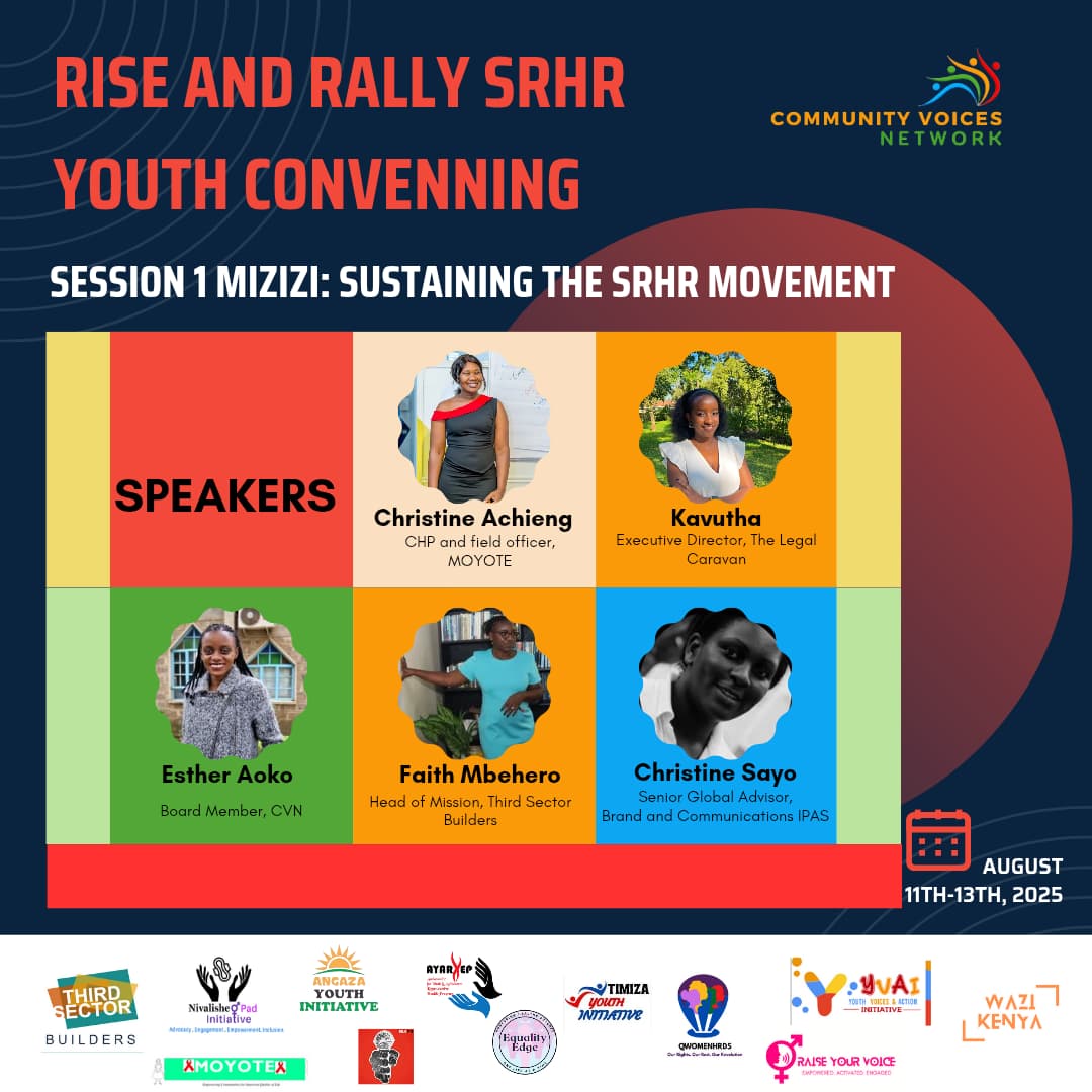 We are tired of being left out of conversations that affect us the most
Rise &amp; Rally is the platform to speak, influence, and co-create change.
#RiseAndRally
#communityvoicesnetwork