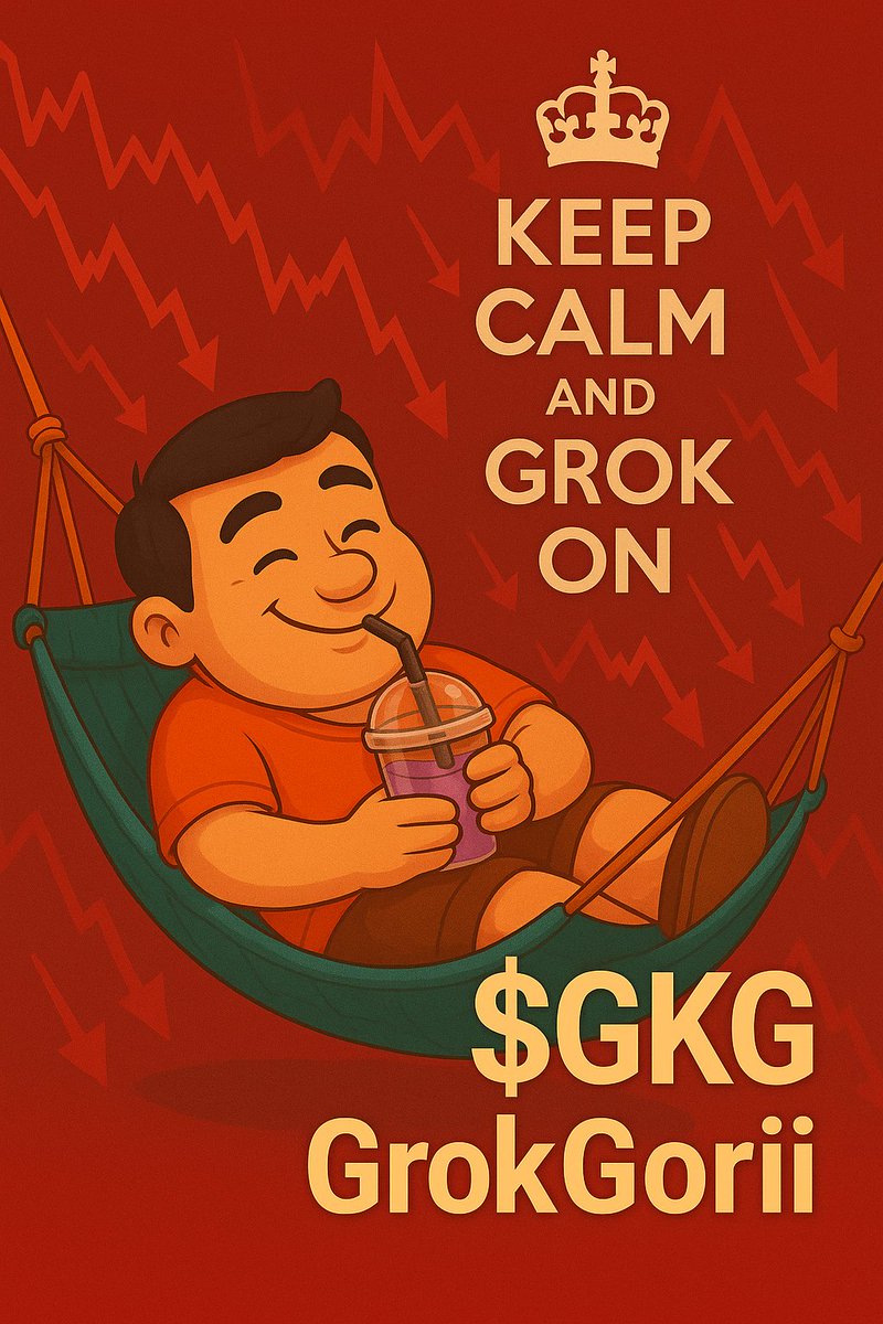 JustGoriiAi's tweet photo. The market is red, my portfolio is... GrokGorii is just chilling. Remember, smart people know when to relax. 🧘♂️
#GrokGorii #CryptoMarket #Memecoin #ChillVibes #Solana #Crypto https://t.co/JYU8jPQ2fI
