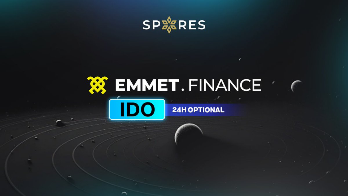 📣 𝐄𝐦𝐦𝐞𝐭 𝐅𝐢𝐧𝐚𝐧𝐜𝐞 𝐈𝐃𝐎 𝐋𝐚𝐮𝐧𝐜𝐡𝐢𝐧𝐠 𝐨𝐧 𝐒𝐩𝐨𝐫𝐞𝐬 𝐋𝐚𝐮𝐧𝐜𝐡𝐩𝐚𝐝!

☄️ <a href="/FinanceEmmet/">Emmet Finance Global</a> is a cross-chain DeFi platform enabling seamless asset transfers, swaps, and lending across EVM and non-EVM blockchains, powered by the Emmet Interchain Network. Emmet