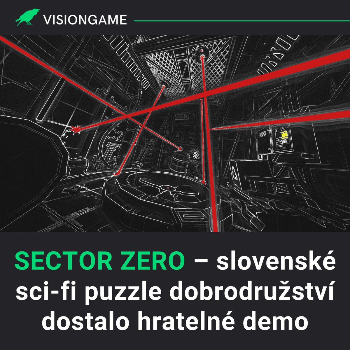 Slovenský vývojář Ondrej Angelovič nedávno vydal demo své připravované hry SECTOR ZERO, fyzikálně založeného puzzle–platformeru z pohledu první osoby s prvky „reverse horror“. Inspiraci čerpá z klasik jako Portal, Half-Life nebo Alien vs. Predator. visiongame.cz/sector-zero-sl…