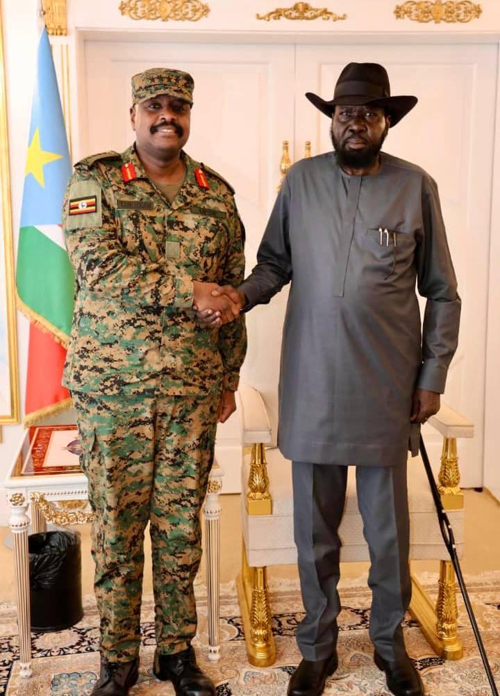 Kakensa Ug (@nuwamanyaisaac) on Twitter photo Ever since He became Uganda's CDF, we have witnessed total peace and more stability in Uganda and abroad.
The enemies of peace in Africa like Alshabab terrorists, ADF, etc are getting bloody days. Dr. Gen. Muhoozi Kainerugaba <a href="/mkainerugaba/">Muhoozi Kainerugaba</a> is in charge & we love it. #CDFWorksUg Ever since He became Uganda's CDF, we have witnessed total peace and more stability in Uganda and abroad.
The enemies of peace in Africa like Alshabab terrorists, ADF, etc are getting bloody days. Dr. Gen. Muhoozi Kainerugaba <a href="/mkainerugaba/">Muhoozi Kainerugaba</a> is in charge & we love it. #CDFWorksUg