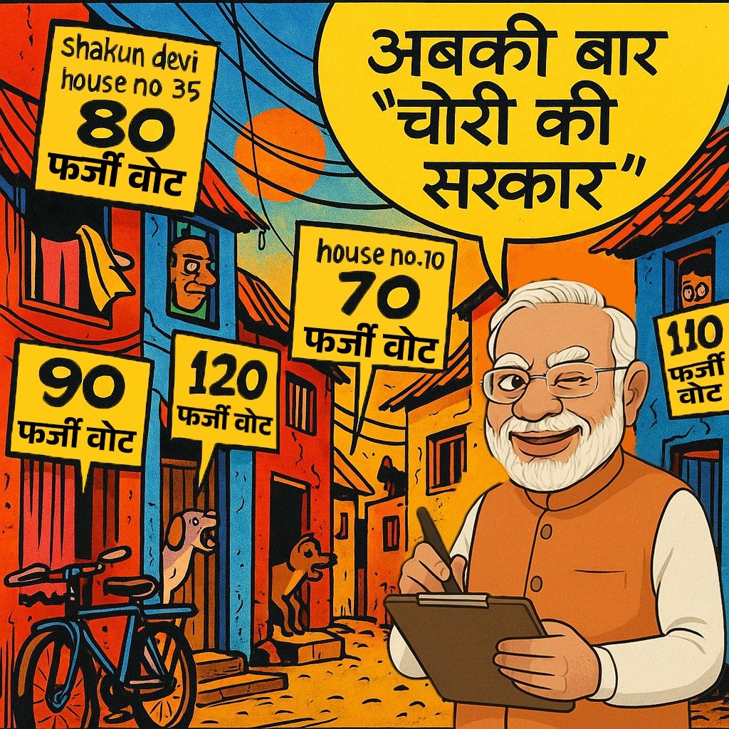 riz1ahamed's tweet photo. चुनाव आयोग को जवाब देना ही पड़ेगा!  

अबकी बार ''चोरी की सरकार'' 

#VoteChori #RahulGandhi #RahulGandhiExposed #RahulExposeVoteChori #votechoriexposed #modiji https://t.co/OQWwHhHWXa
