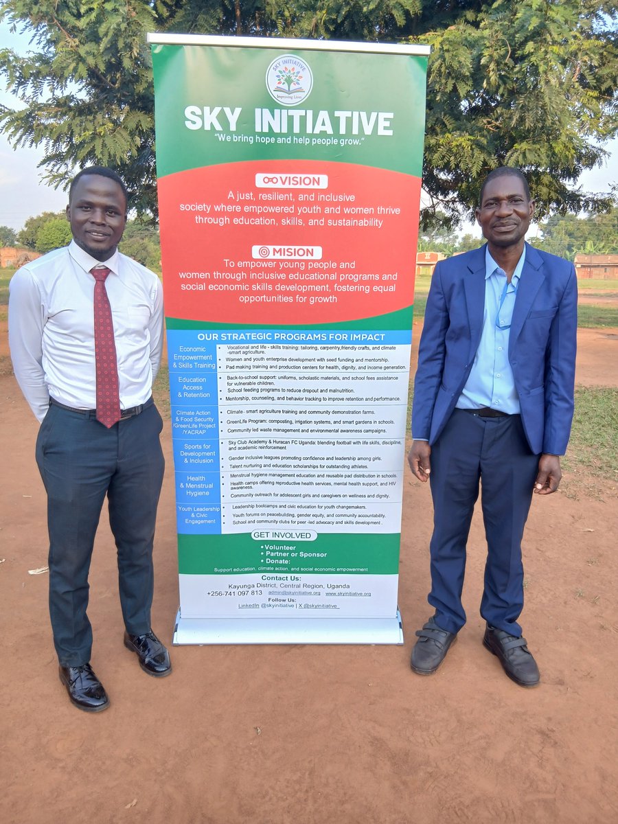 Honored to join my colleagues in launching the Green Life Project, a climate-smart agriculture program tackling child hunger in schools.
Proud of our team &amp; partners for making this vision real! #YouthLeadstheWay #YouthMobilize #YouthEmpowermentFund
<a href="/gymobilization/">@GYMobilization</a>