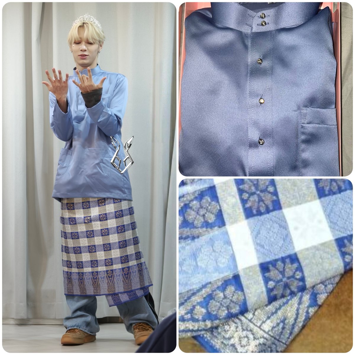 EexiangMY's tweet photo. #SEVENTOEIGHT Everline Fansign 9/8/2025 segak memakai Baju Melayu
#EEXIANG hensem dah
#KYOJUN segak naw
#DOM budak nakal https://t.co/HAKeOIzKQq