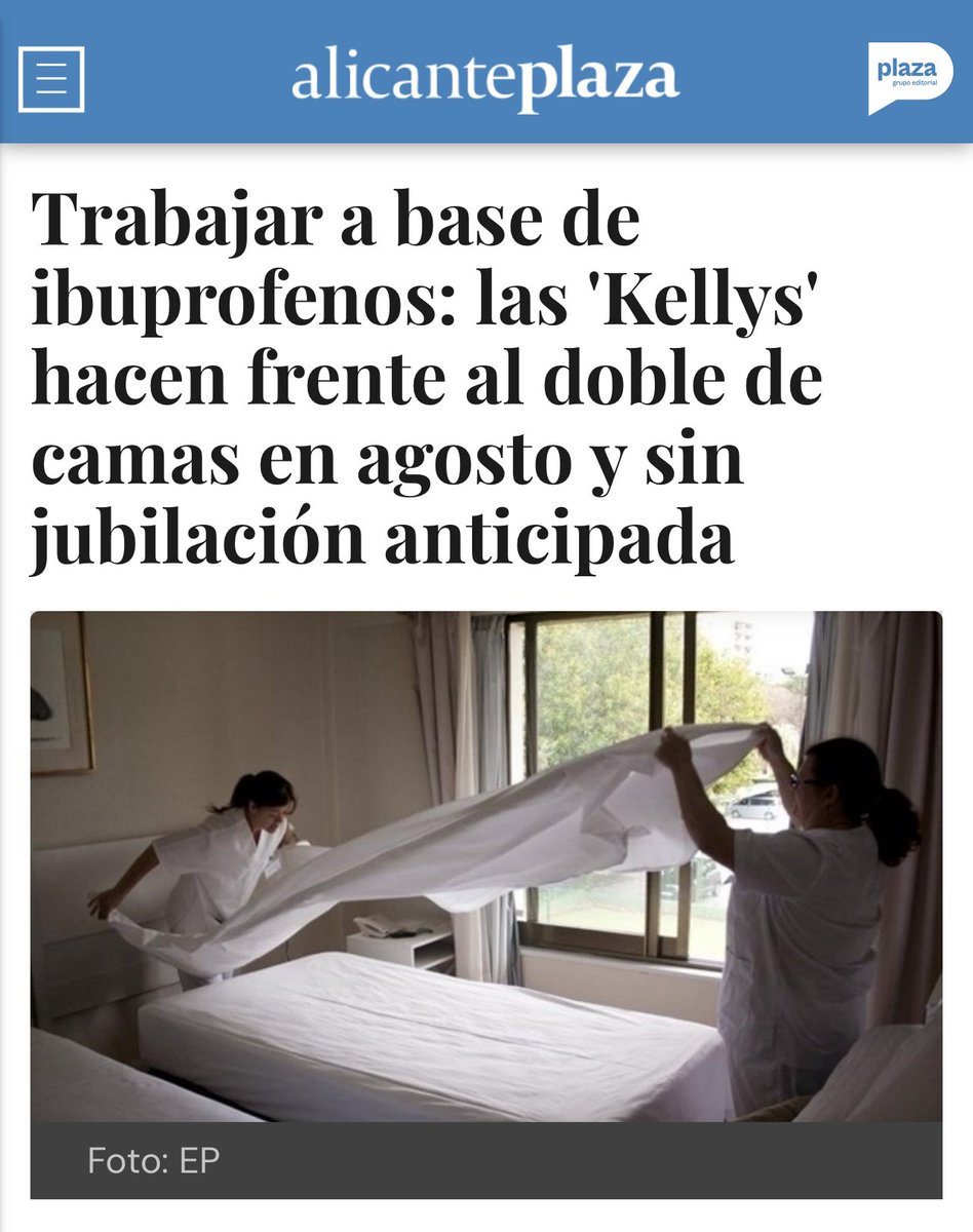 Víctor Pedrera Carbonell (@victorpedrera) on Twitter photo Mundos paralelos 🧐
Los médicos hacen frente al doble de guardias en agosto y sin jubilación anticipada. Ah… y sin que computen como tiempo trabajado para la jubilación 😡
<a href="/mariajocesm/">María José García Mateos</a> <a href="/vicentematas/">Vicente Matas</a> <a href="/NoAnteProyecto/">ESTATUTO MEDICO YA</a> <a href="/DrMiguelLazaro/">Miguel Lázaro</a> <a href="/cesm_sindicatos/">CESM</a> <a href="/CESM_CV/">SindicatoMedico_CESM-CV</a> <a href="/AsociacionMIRe/">Asociación MIR España</a> Mundos paralelos 🧐
Los médicos hacen frente al doble de guardias en agosto y sin jubilación anticipada. Ah… y sin que computen como tiempo trabajado para la jubilación 😡
<a href="/mariajocesm/">María José García Mateos</a> <a href="/vicentematas/">Vicente Matas</a> <a href="/NoAnteProyecto/">ESTATUTO MEDICO YA</a> <a href="/DrMiguelLazaro/">Miguel Lázaro</a> <a href="/cesm_sindicatos/">CESM</a> <a href="/CESM_CV/">SindicatoMedico_CESM-CV</a> <a href="/AsociacionMIRe/">Asociación MIR España</a>
