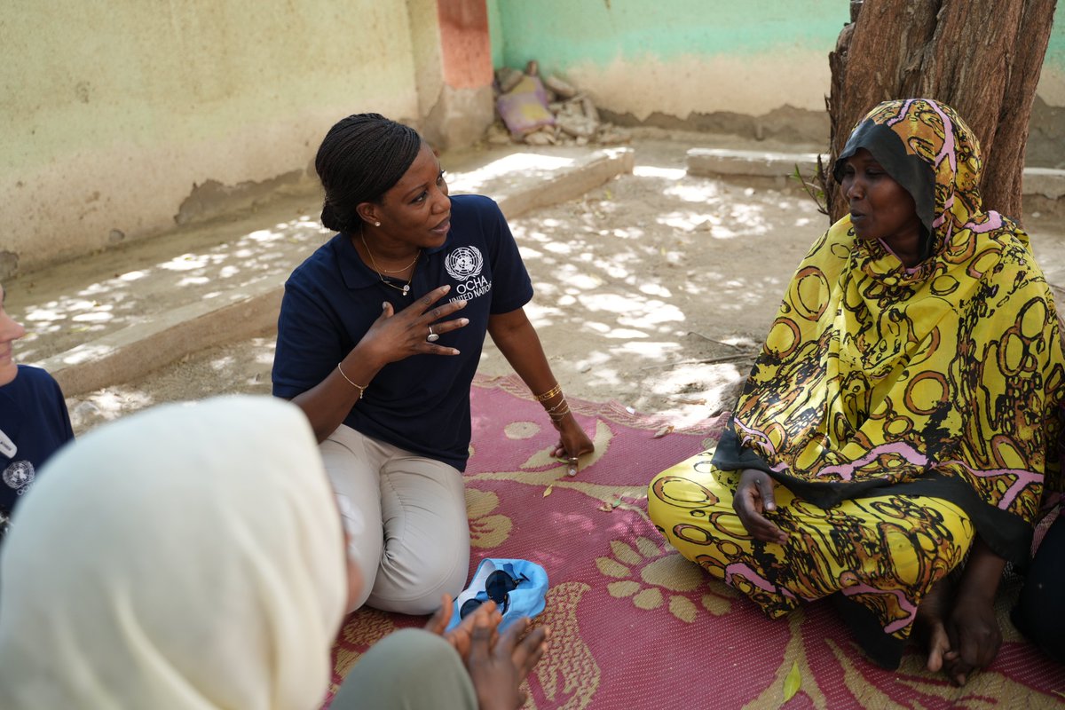 UN OCHA Sudan (@unocha_sudan) on Twitter photo .<a href="/UNOCHA/">UN Humanitarian</a> Director of Operations & Advocacy, Edem Wosornu, alarmed by reports from El Fasher:
“Heartbreaking news that over 60 people — mostly women & children — died of malnutrition in one week in El Fasher. We urgently need a humanitarian pause so food can reach those trapped.” .<a href="/UNOCHA/">UN Humanitarian</a> Director of Operations & Advocacy, Edem Wosornu, alarmed by reports from El Fasher:
“Heartbreaking news that over 60 people — mostly women & children — died of malnutrition in one week in El Fasher. We urgently need a humanitarian pause so food can reach those trapped.”