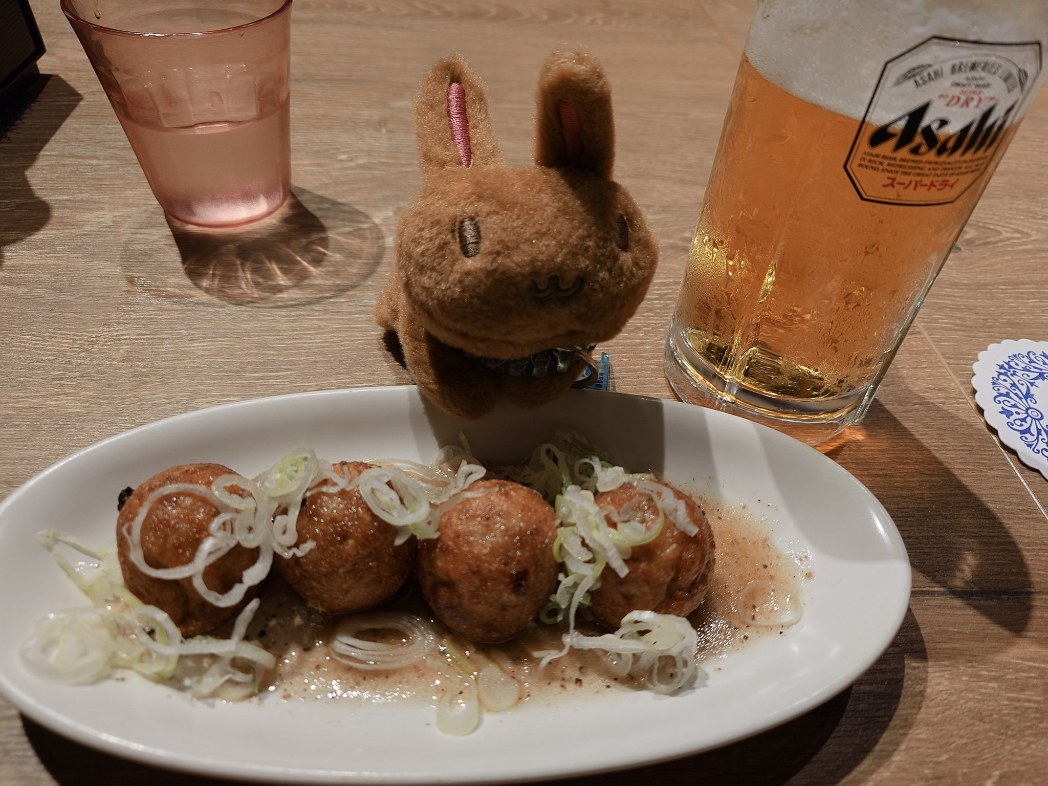 たこやき 絶妙に味付けされたネギ塩ダレが癖になる｜たこ焼きまる球（鞍手