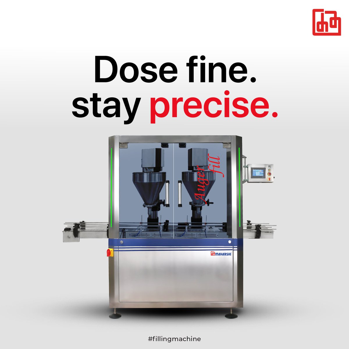 maharshi_group's tweet image. Consistency is the cornerstone of quality.
From spices to pharma powders, a perfect dose is non-negotiable. Our Servo-Controlled Powder Auger Filling Machine is engineered to deliver that. maharshi.com/product/powder…

#powderfillingmachine #powderfiller #augerfillingmachine