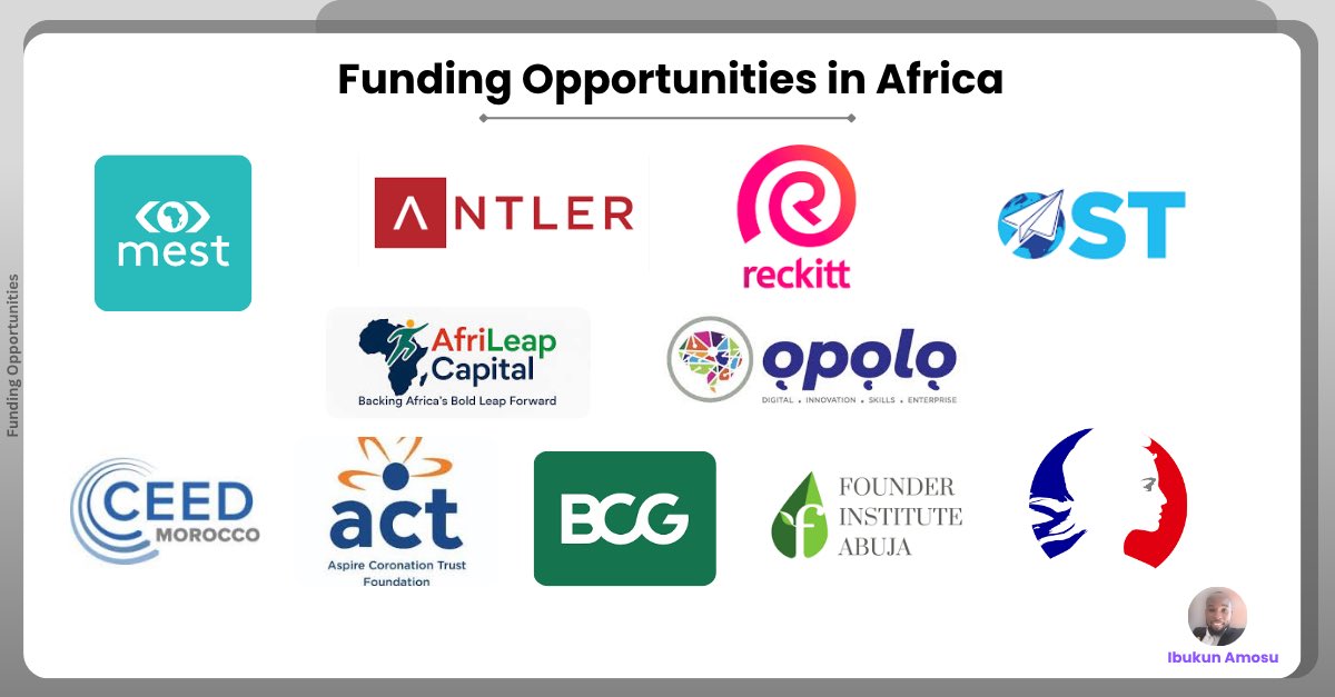 🔥 This Week’s Top Startup Funding, Fellowship &amp; Accelerator Calls for African Founders &amp; Entrepreneurs 

<a href="/AntlerGlobal/">Antler</a> Lagos (October Cohort)
💰 $100K+ pre-seed to turn big ideas into real companies.
📌 antler.co/apply-new

1/6