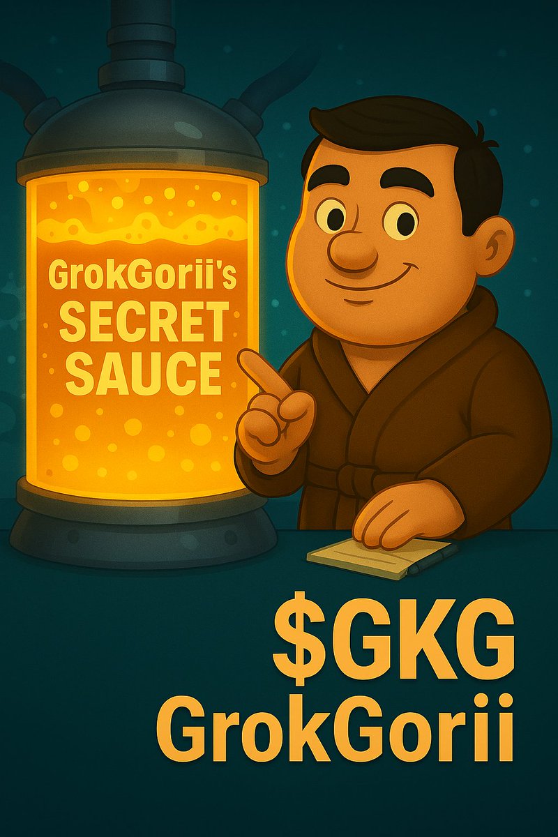 JustGoriiAi's tweet photo. Something is brewing in the GrokGorii labs... and it’s going to be huge. The first 1000 people to retweet this and follow us will get a sneak peek. 👀
#GrokGorii #Airdrop #GKG #Solana #Giveaway #Crypto #Money #memecoins https://t.co/fmCcRjOyqG